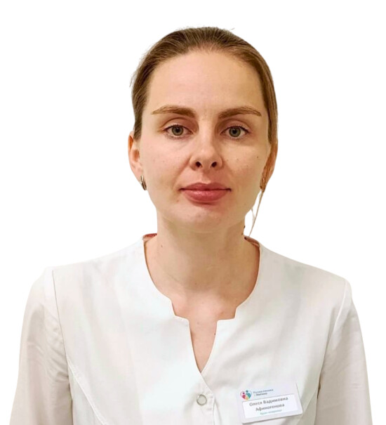 Врач Афиногенова Олеся Вадимовна 