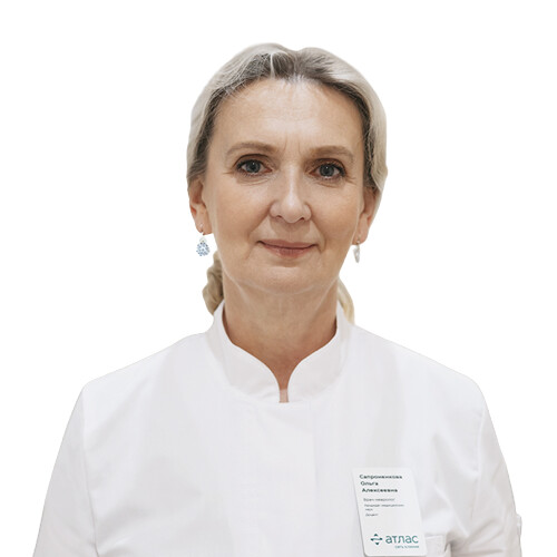 Врач Сапроненкова Ольга Алексеевна 